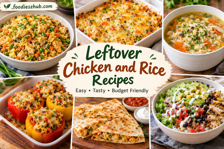 Leftover Chicken and Rice Recipes: Easy, Delicious Ways to Turn Leftovers Into New Meals