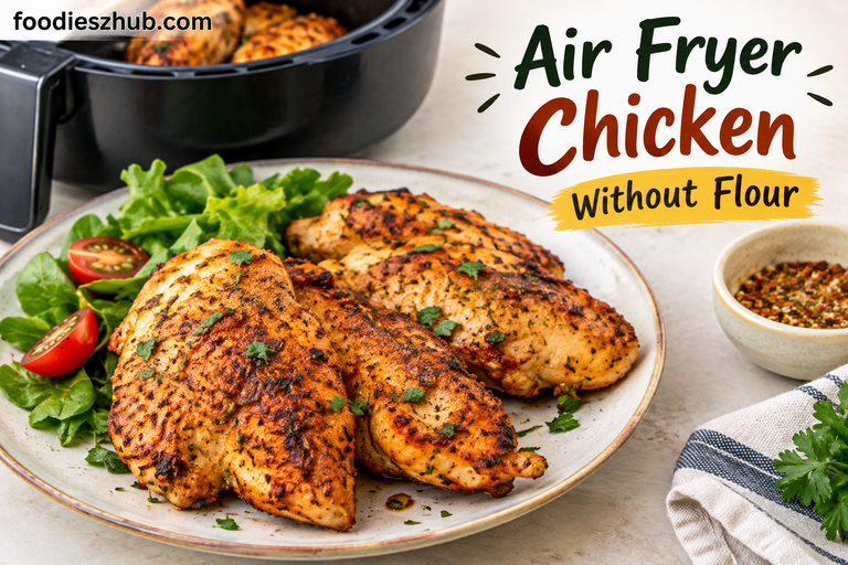 Air Fryer Chicken Without Flour: Crispy, Juicy, and Easy