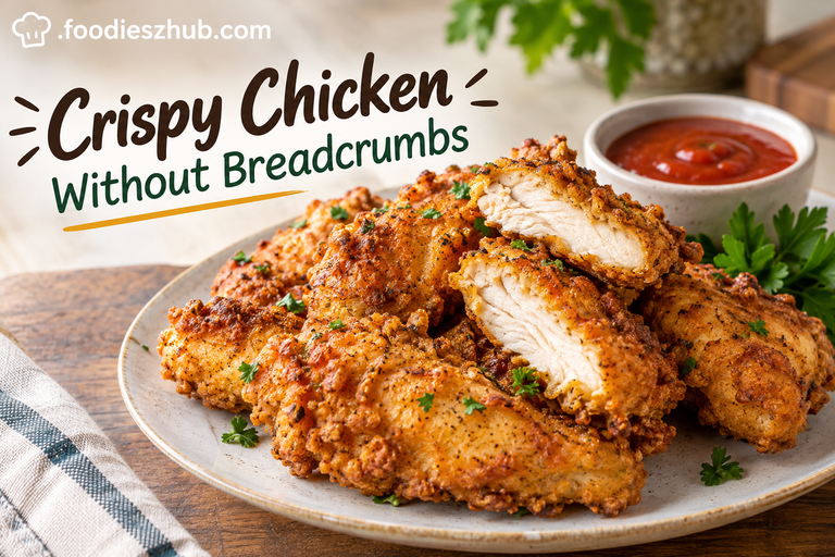 Crispy Chicken Without Breadcrumbs: Easy, Crunchy, and Delicious Recipe