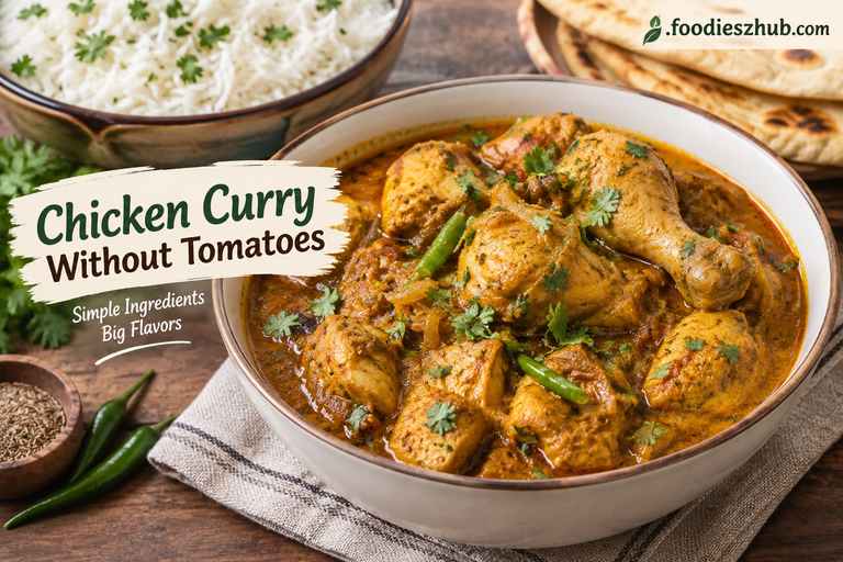 Chicken Curry Without Tomatoes: Easy, Flavorful Homemade Recipe