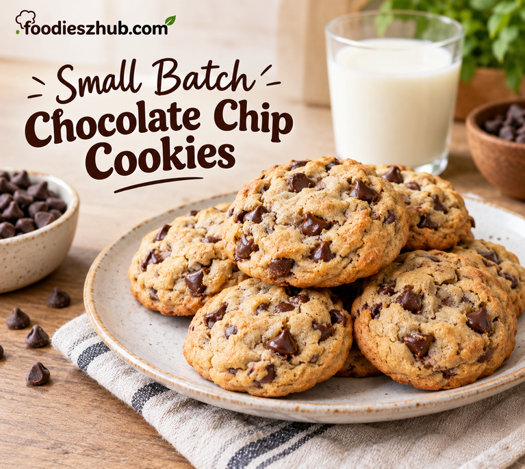 Small Batch Chocolate Chip Cookies: The Perfect Recipe for a Small Craving