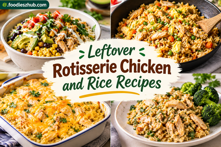 Leftover Rotisserie Chicken and Rice Recipes: Easy, Delicious Ways to Use Leftover Chicken