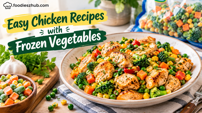 Easy Chicken Recipes with Frozen Vegetables: Simple, Delicious, and Family-Friendly Meals