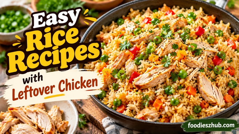 Easy Rice Recipes With Leftover Chicken: Simple, Delicious, and Budget-Friendly Ideas
